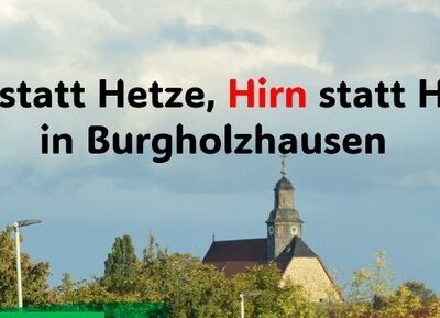 Herz statt Hetze, Hirn statt Hetze