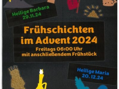 Frühschichten im Advent