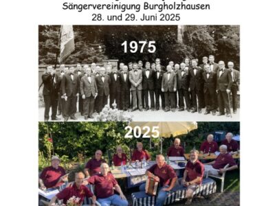 150 Jahre Sängervereinigung Burgholzhausen